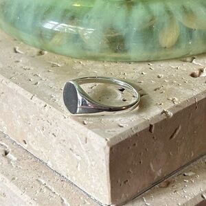 Sterling Silver Signet Ring